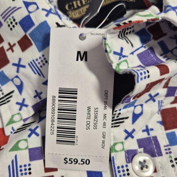 CREMIEUX PREMIUM DENIM Men's Size M Shirt Stretch Lightweight Multi Color (54) - Picture 11 of 11